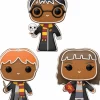 Standard Pop!>Harry Potter - Holiday Gingerbread Pop! Vinyl Bundle (Set of 3)