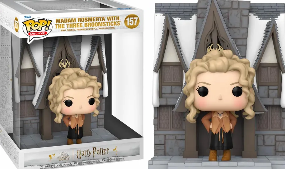 Pop! Deluxe>Harry Potter - Madam Rosmerta with The Three Broomsticks Hogsmeade Diorama Deluxe Pop! Vinyl Figure