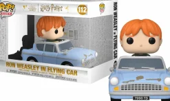 Pop! Rides & Town>Harry Potter - Ron Weasley in Flying Car Pop! Rides Vinyl Figure