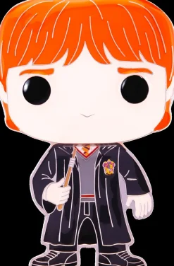 Pop! Home & Accessories>Harry Potter - Ron Weasley 4” Pop! Enamel Pin