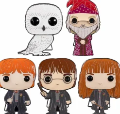 Pop! Home & Accessories>Harry Potter - Series 01 4” Pop! Enamel Pin Assortment (Sealed Display of 12)
