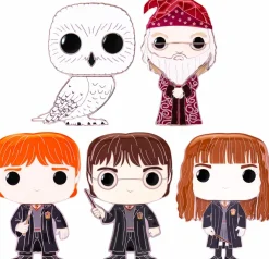 Pop! Home & Accessories>Harry Potter - Series 01 4” Pop! Enamel Pin Assortment (Sealed Display of 12)