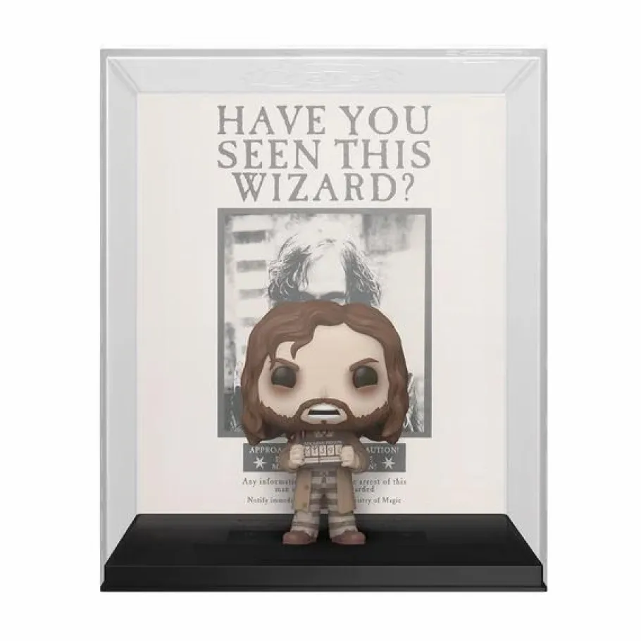 Pop! Covers>Harry Potter and the Prisoner of Azkaban - Wanted Poster with Sirius Black Pop! Covers Vinyl Figure