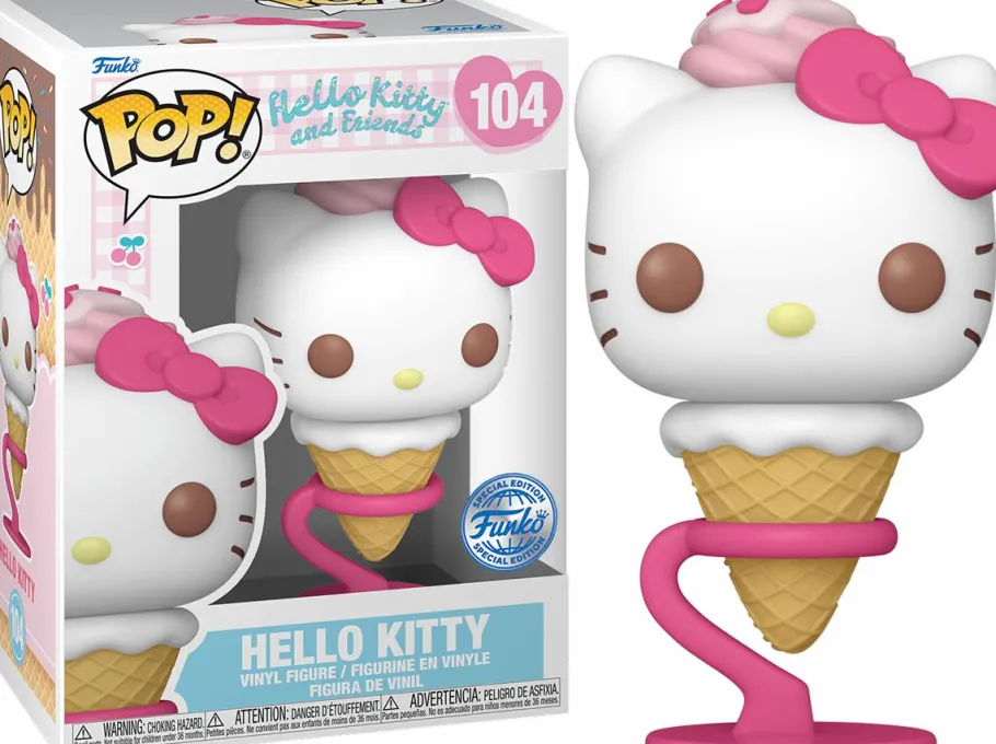 Standard Pop!>Hello Kitty & Friends - as Ice Cream Cone Pop! Vinyl Figure (Popcultcha Exclusive)