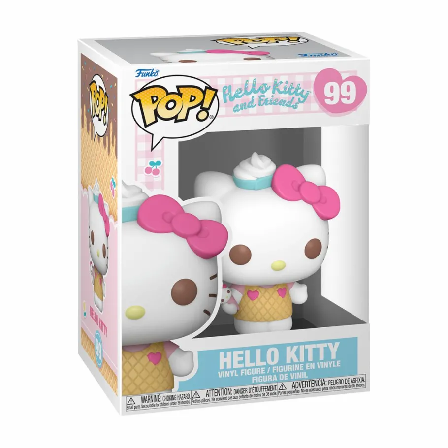 Standard Pop!>Sanrio Hello Kitty and Friends - Hello Kitty with Ice Cream Pop! Vinyl Figure