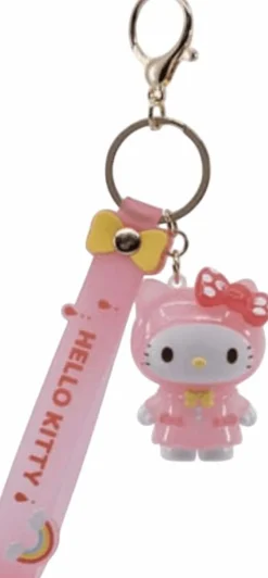 Designer Vinyl>Hello Kitty and Friends - Raincoat Series Boxed Keychain with Hand Strap