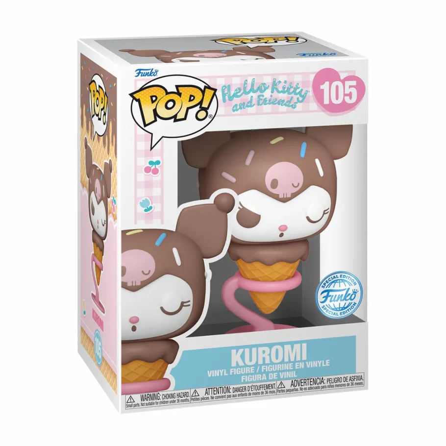 Standard Pop!>Sanrio Hello Kitty and Friends - Kuromi as Ice Cream Cone Pop! Vinyl Figure