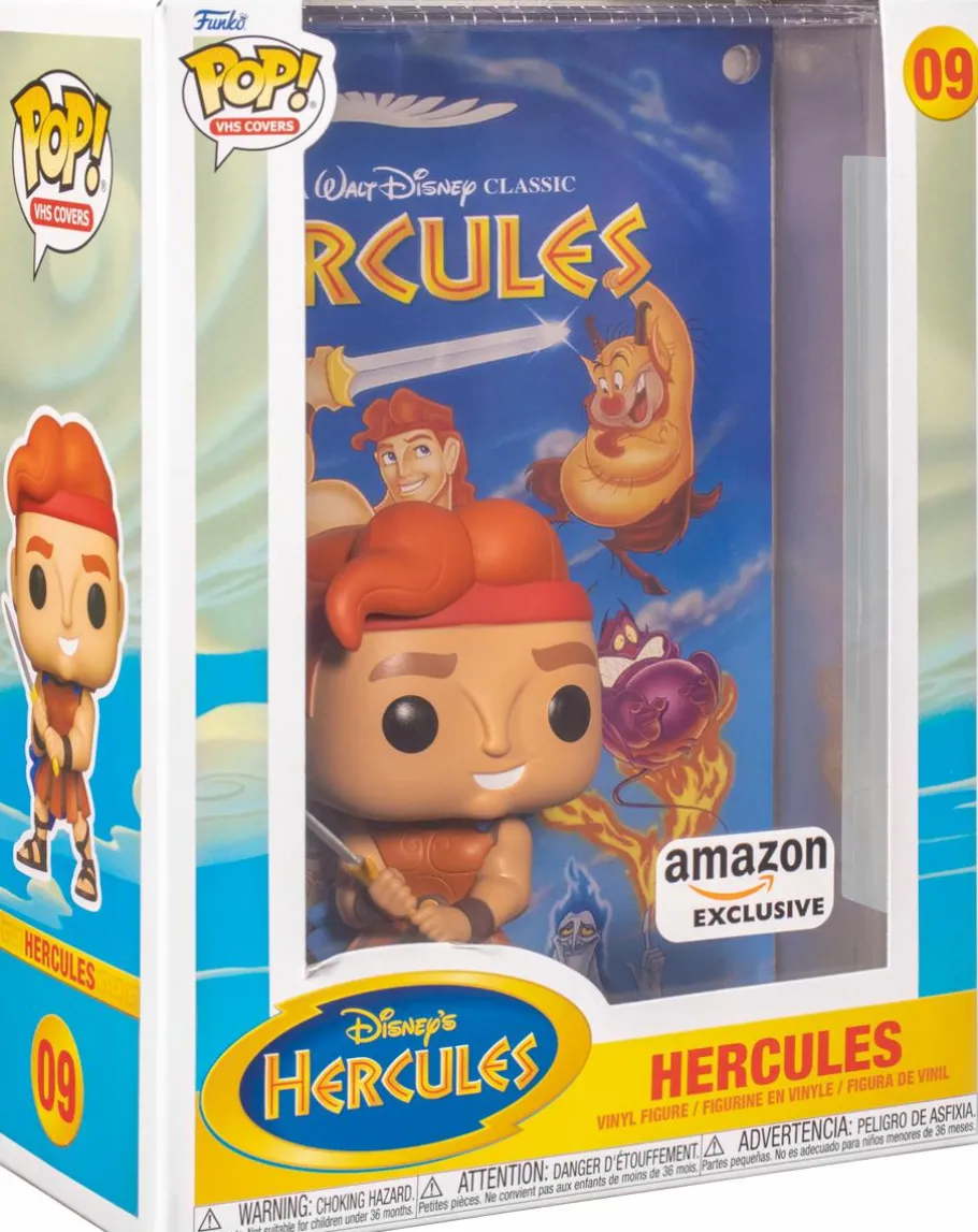 Pop! Deluxe>Hercules (1997) - with Sword Pop! VHS Covers Pop! Vinyl Figure