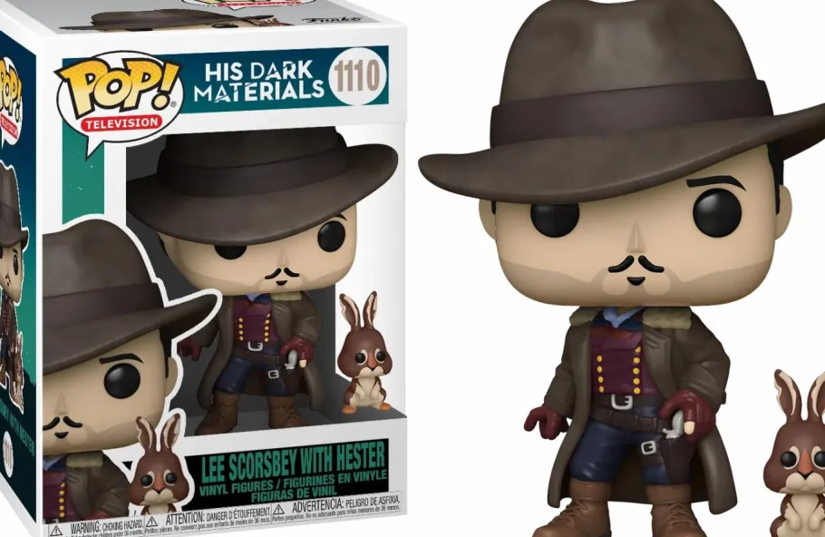 Standard Pop!>His Dark Materials - Lee Scoresby with Hester Pop! Vinyl Figure
