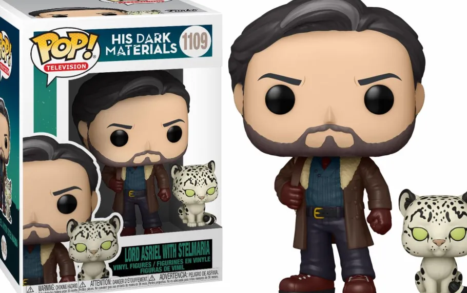 Standard Pop!>His Dark Materials - Lord Asriel Belacqua with Stelmaria Pop! Vinyl Figure