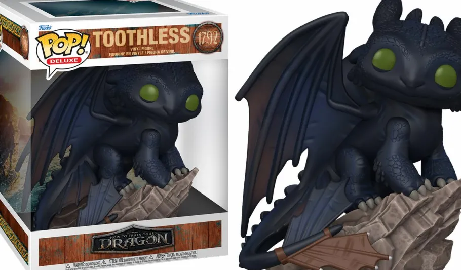 Pop! Deluxe>How to Train Your Dragon (2025) - Toothless Deluxe Pop! Vinyl Figure