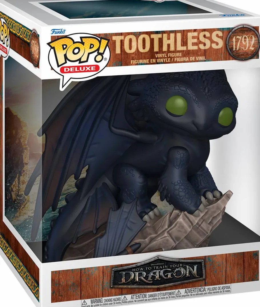 Pop! Deluxe>How to Train Your Dragon (2025) - Toothless Deluxe Pop! Vinyl Figure