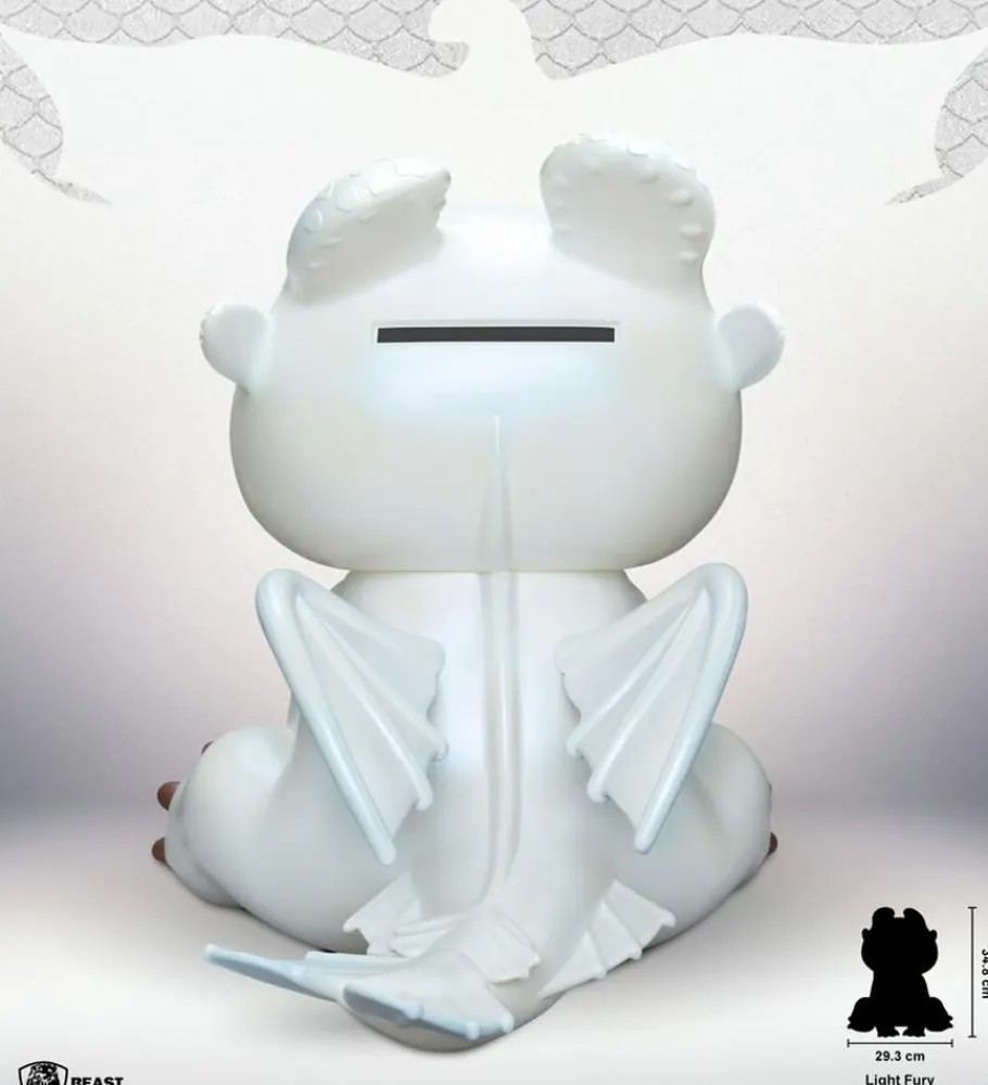 Designer Vinyl>How to Train Your Dragon 3: The Hidden World - Light Fury Large 13" Vinyl Piggy Bank