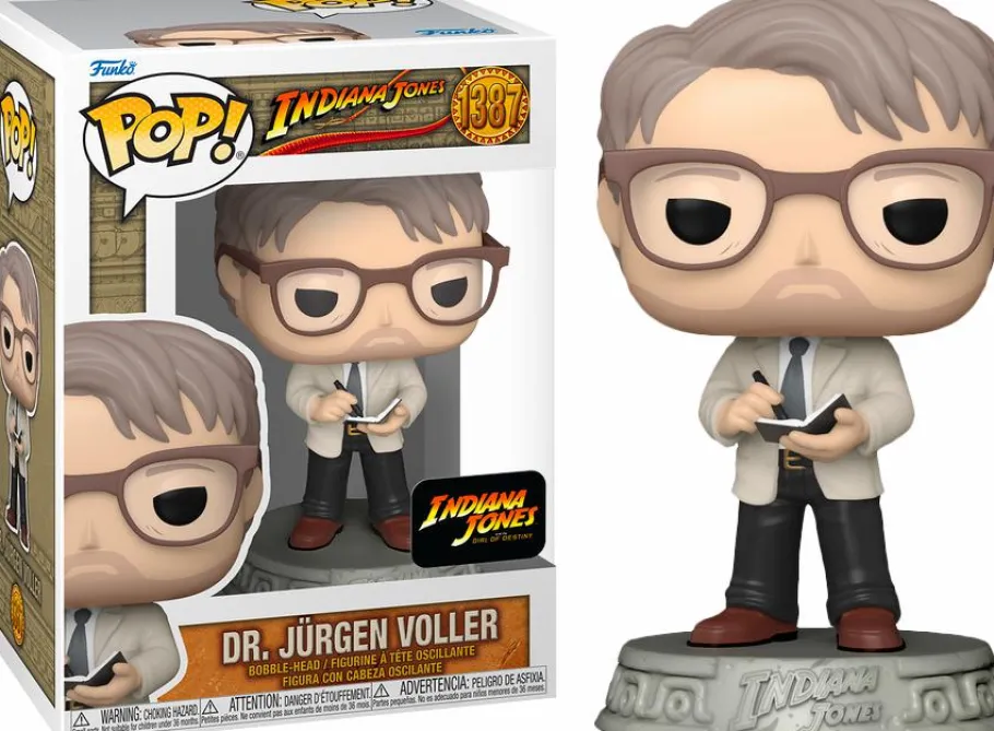 Standard Pop!>Indiana Jones and the Dial of Destiny - Dr. Jurgen Voller Pop! Vinyl Figure