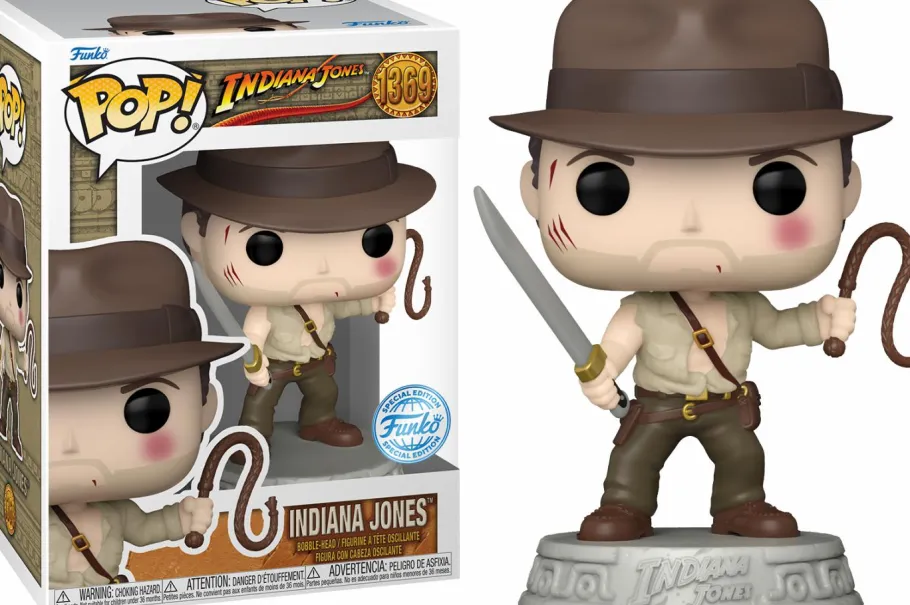 Standard Pop!>Indiana Jones and the Temple of Doom - in Action Pop! Vinyl Figure