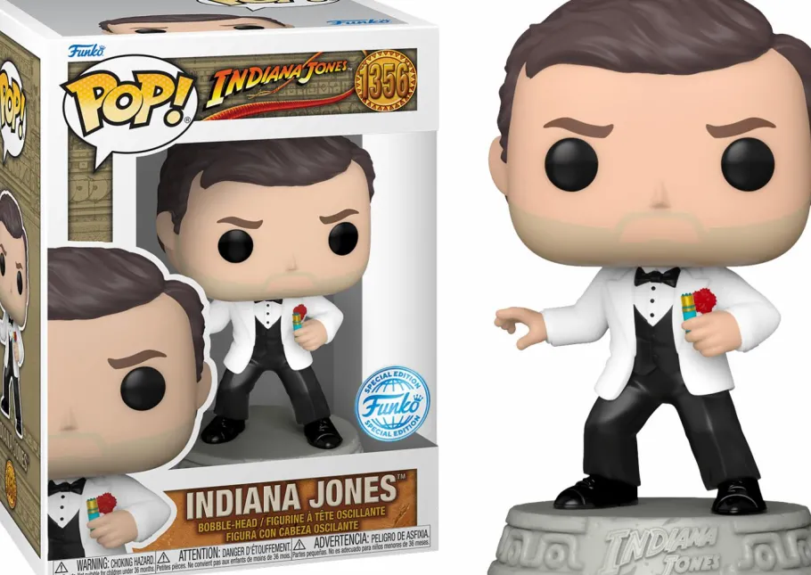 Standard Pop!>Indiana Jones and the Temple of Doom - in Tuxedo Mystery Box (Includes & 3 Mystery Exclusive Pop! Vinyl Figures)