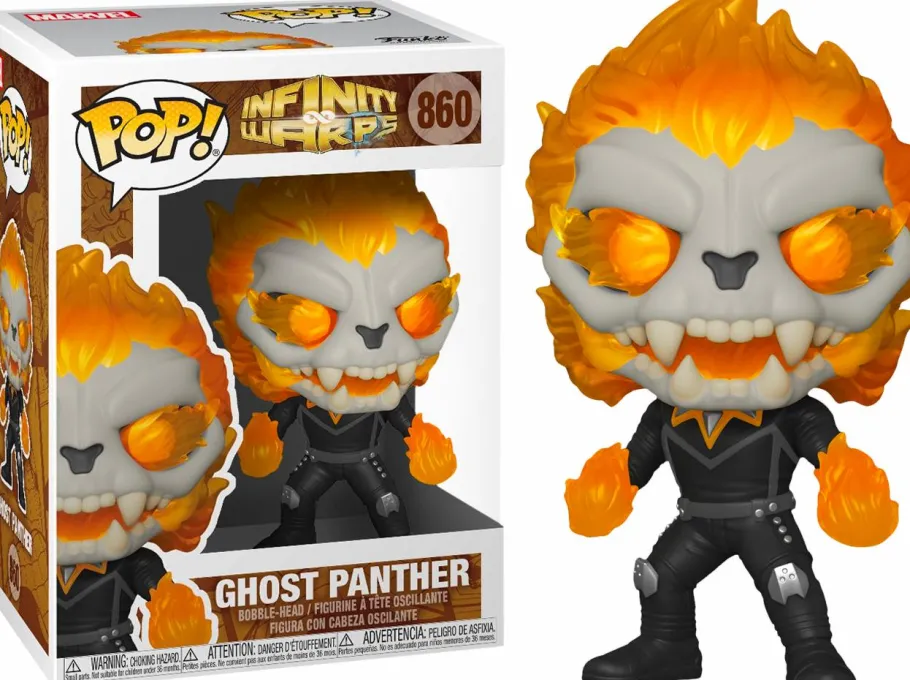 Standard Pop!>Marvel Infinity Warps - Ghost Panther Pop! Vinyl Figure