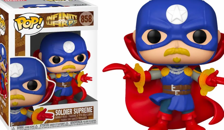 Standard Pop!>Marvel Infinity Warps - Soldier Supreme Pop! Vinyl Figure