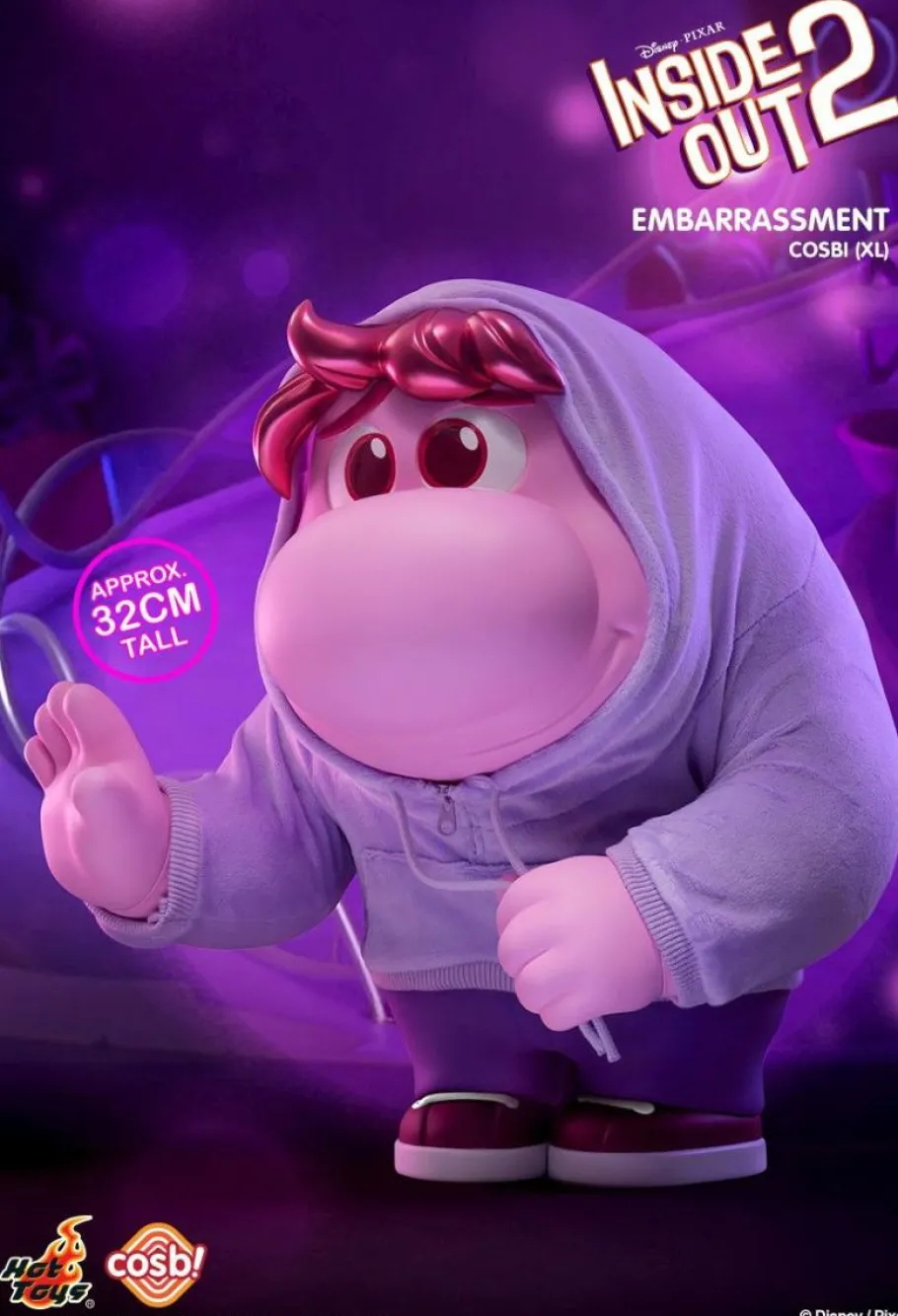 Designer Vinyl>Inside Out 2 - Embarrassment Cosbi (XL) Hot Toys Figure