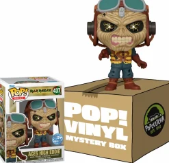 Collector & Mystery Boxes>Iron Maiden - Aces High Eddie Mystery Box (Includes Eddie & 3 Exclusive Pop! Vinyl Figures)