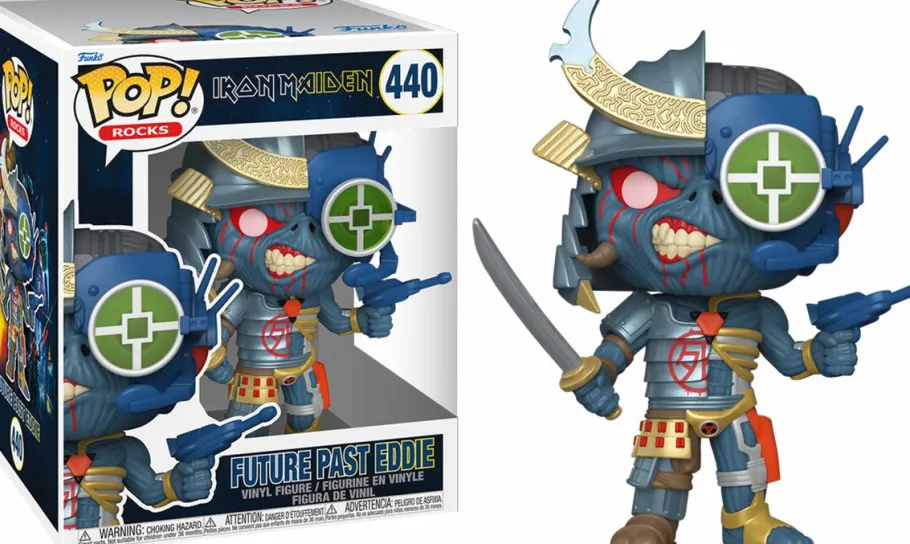 Standard Pop!>Iron Maiden - Future Past Eddie Super Sized 6" Pop! Vinyl Figure