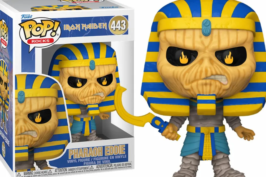 Standard Pop!>Iron Maiden : 50th Anniversary - Pharaoh Eddie Pop! Vinyl Figure