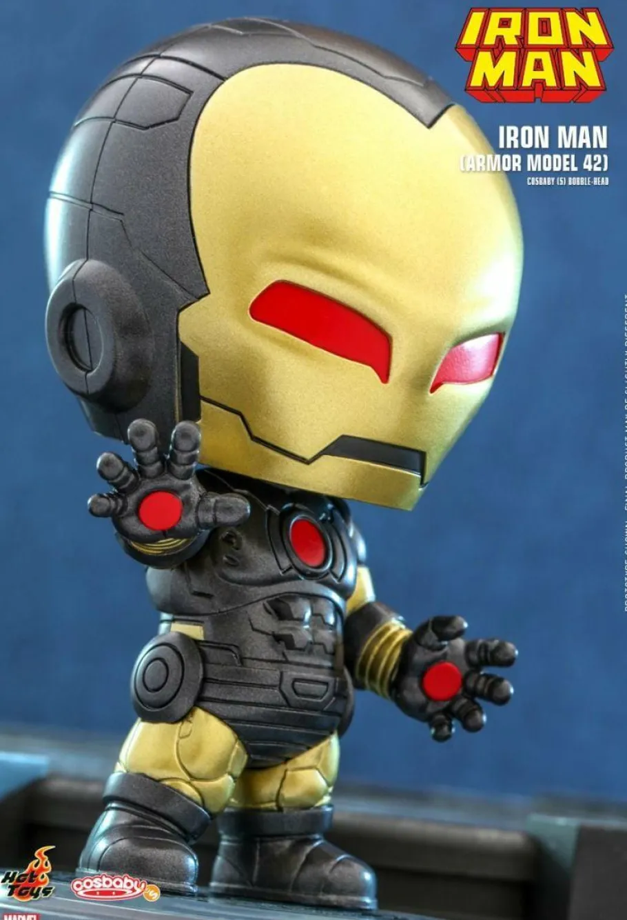 Designer Vinyl>Iron Man - Armour Model 42 Cosbaby (S) Hot Toys Figure