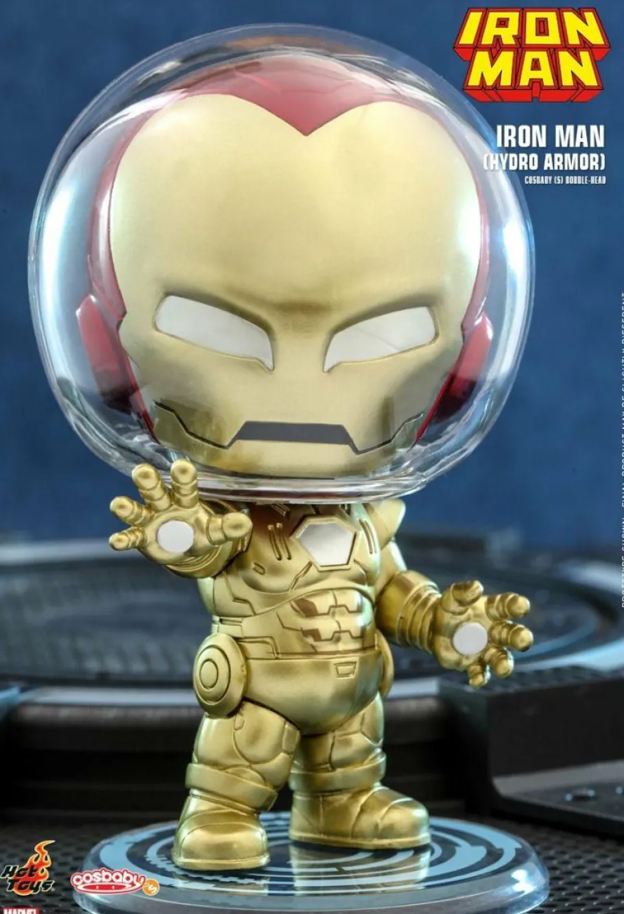 Designer Vinyl>Iron Man - Hydro Armour Cosbaby (S) Hot Toys Figure