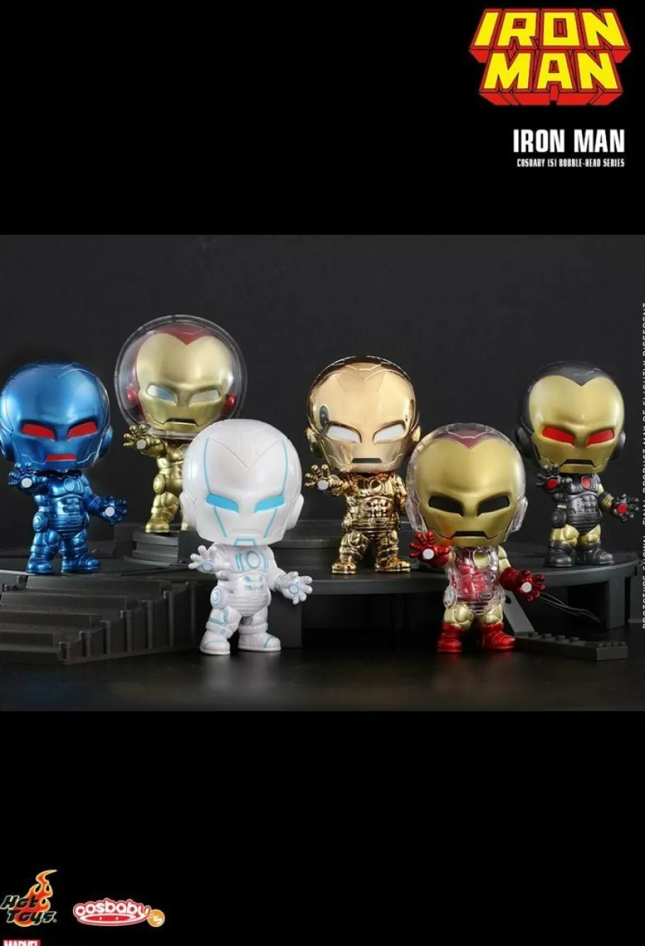 Designer Vinyl>Iron Man - Hydro Armour Cosbaby (S) Hot Toys Figure