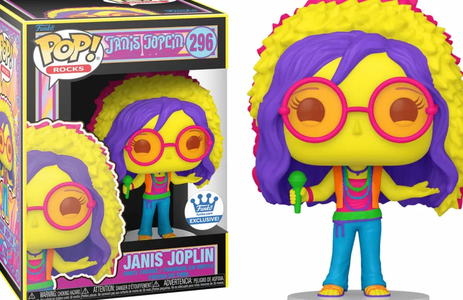 Standard Pop!>Janis Joplin - Blacklight Pop! Vinyl Figure (Funko / Popcultcha Exclusive)