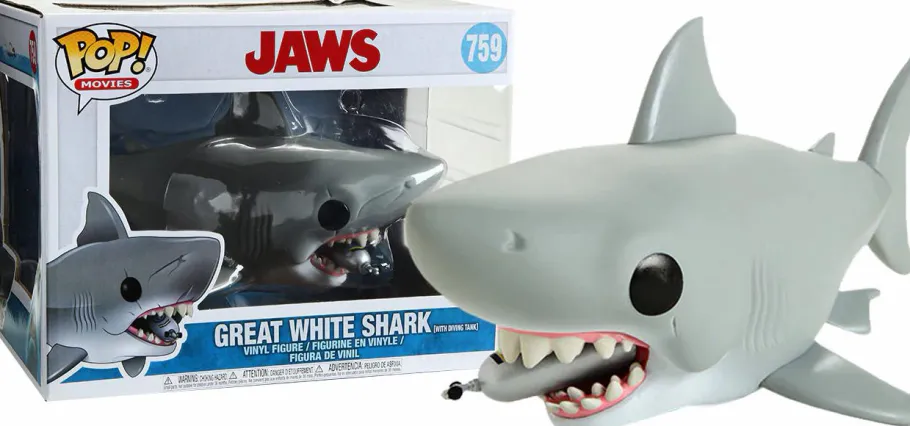 Super-Sized Pop!>Jaws - with Diving Tank 6" Super Sized Pop! Vinyl Figure