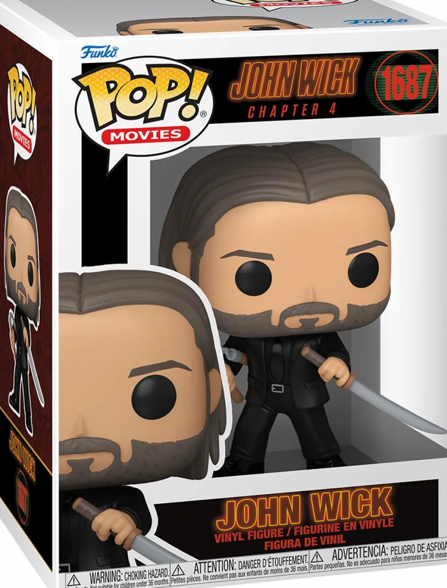 Standard Pop!>John Wick : Chapter 4 - with Sword & Nunchucks Pop! Vinyl Figure