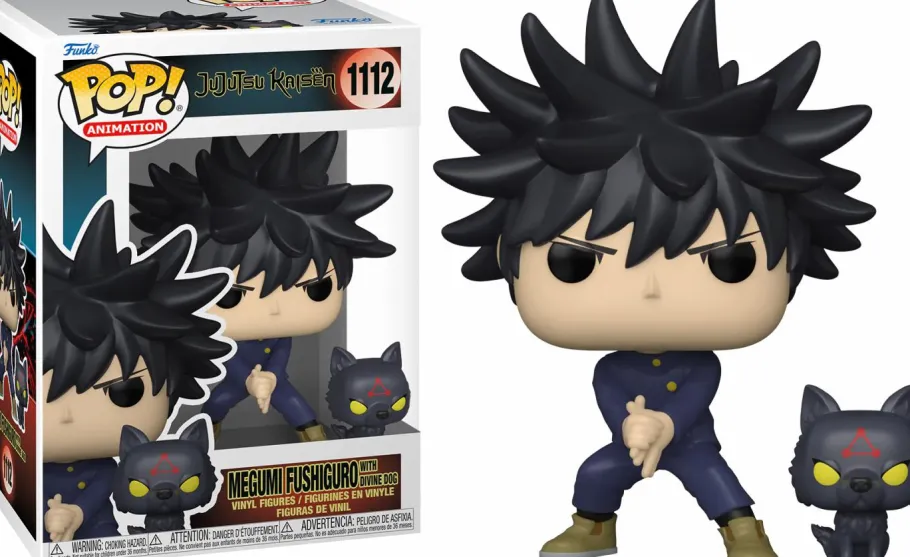 Standard Pop!>Jujutsu Kaisen - Megumi Fushiguro with Divine Dog Pop! Vinyl Figure