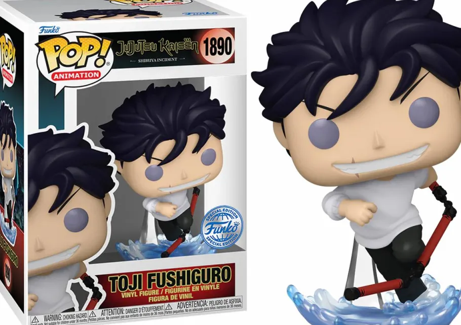 Standard Pop!>Jujutsu Kaisen - Toji Fushiguro (Possessed) Pop! Vinyl Figure (Popcultcha Exclusive)
