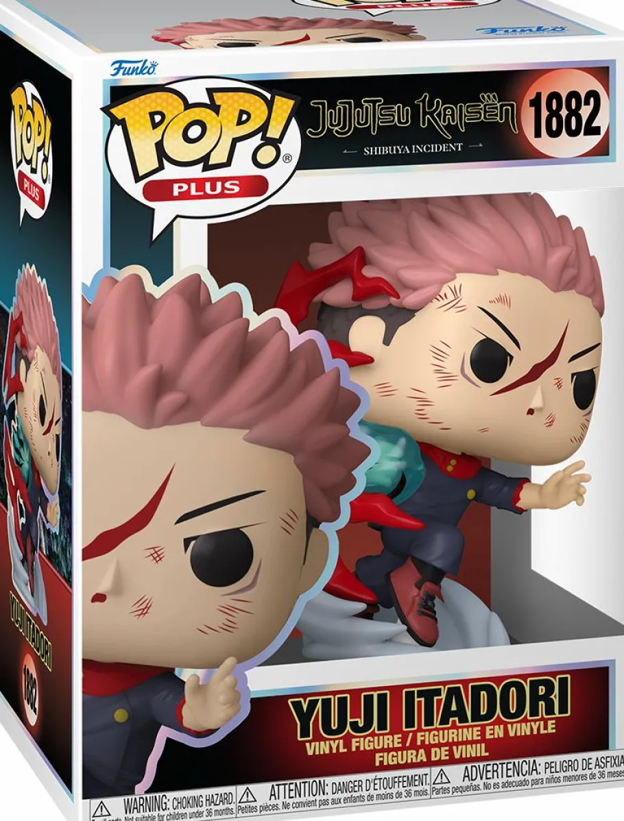 Standard Pop!>Jujutsu Kaisen - Yuji Itadori Pop! Plus Vinyl Figure
