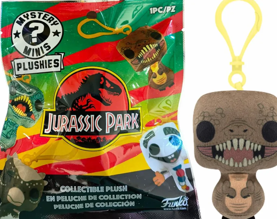 Blind Box>Jurassic Park - Plush Keychains Blind Bag (Single Unit)