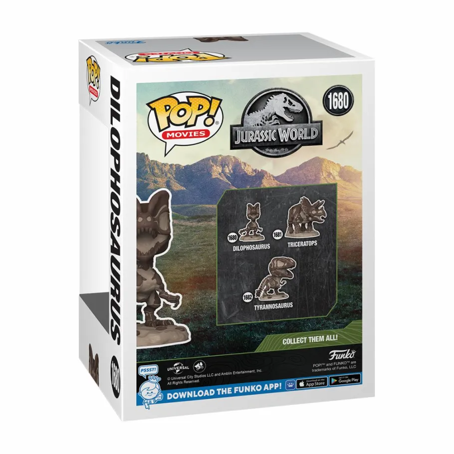 Standard Pop!>Jurassic World - Dilophosaurus Fossil Pop! Vinyl Figure
