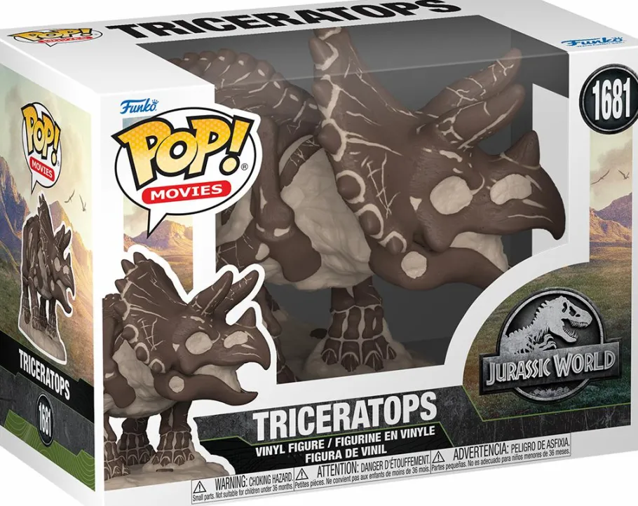 Standard Pop!>Jurassic World - Triceratops Fossil Pop! Vinyl Figure