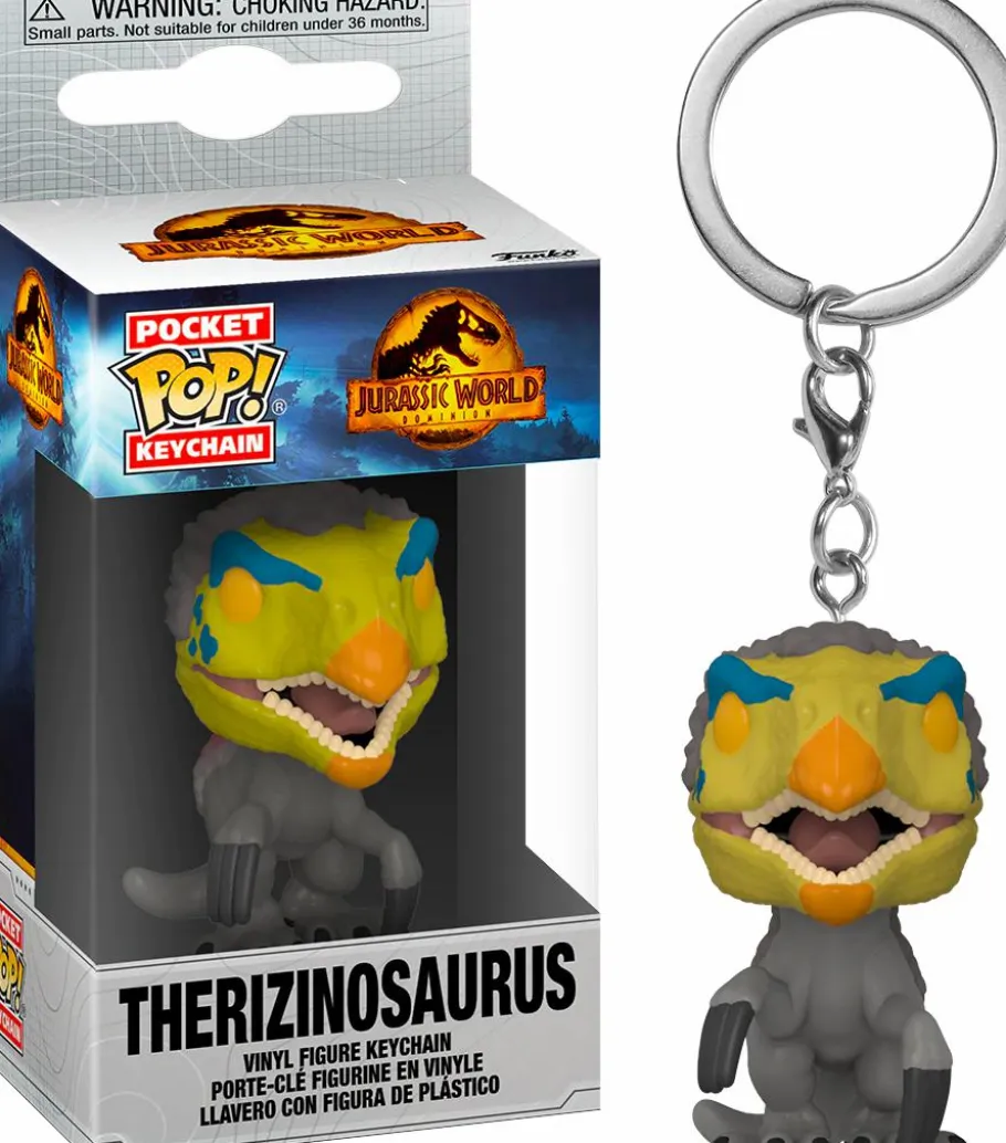 Pop! Keychains>Jurassic World : Dominion - Therizinosaurus Pocket Pop! Vinyl Keychain