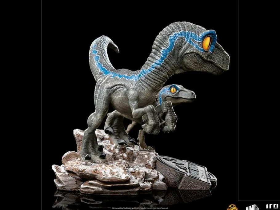 Designer Vinyl>Jurassic World : Dominion - Blue & Beta Velociraptor MiniCo 5” Vinyl Figure