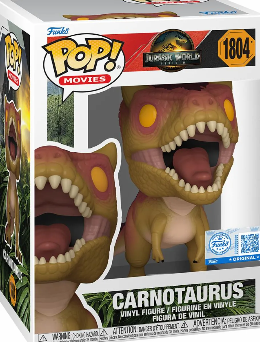 Standard Pop!>Jurassic World : Rebirth (2025) - Carnotaurus Pop! Vinyl Figure