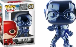 Standard Pop!>Justice League (2017) - The Flash Light Blue Chrome Funko Pop! Vinyl Figure