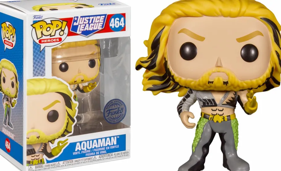 Standard Pop!>Justice League - Aquaman Pop! Vinyl Figure