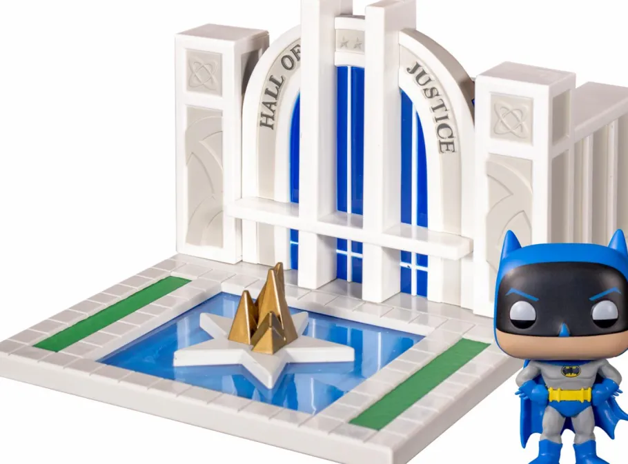 Pop! Rides & Town>Batman Justice League - with Hall of Justice Pop! Town Vinyl Figure