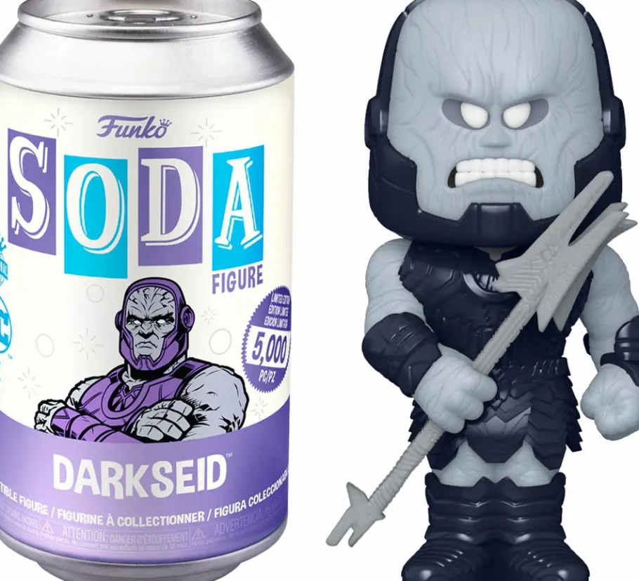 Designer Vinyl>Justice League - Darkseid Vinyl SODA Figure in Collector Can (International Edition)