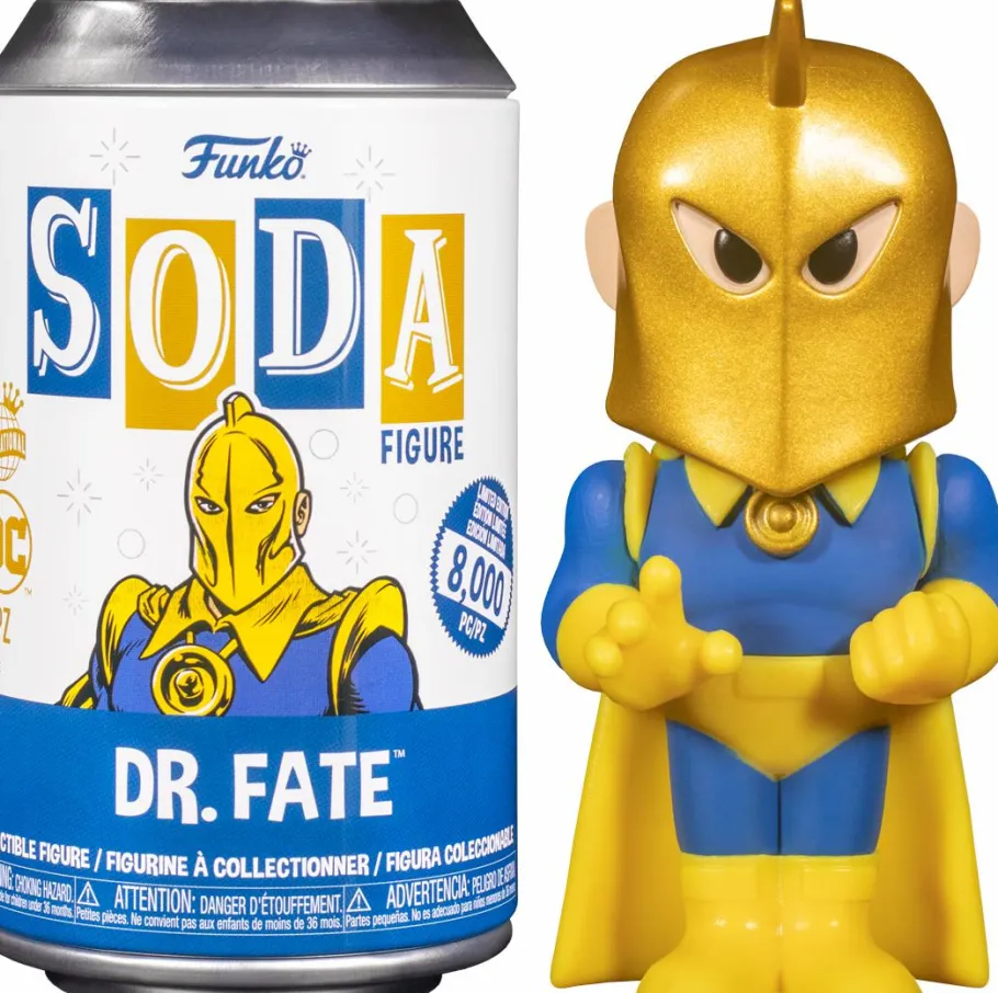 Designer Vinyl>Justice League - Doctor Fate SODA Vinyl Figure in Collector Can (International Edition)