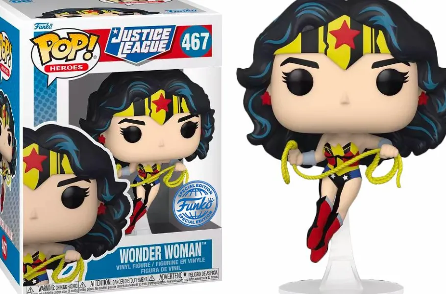 Standard Pop!>Justice League - Wonder Woman Pop! Vinyl Figure