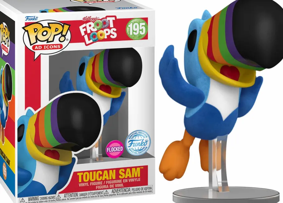 Standard Pop!>Kellogg's - Toucan Sam Flocked Pop! Vinyl Figure