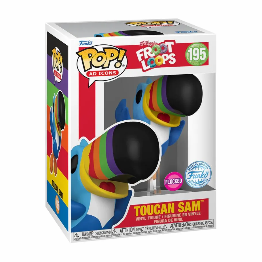 Standard Pop!>Kellogg's - Toucan Sam Flocked Pop! Vinyl Figure