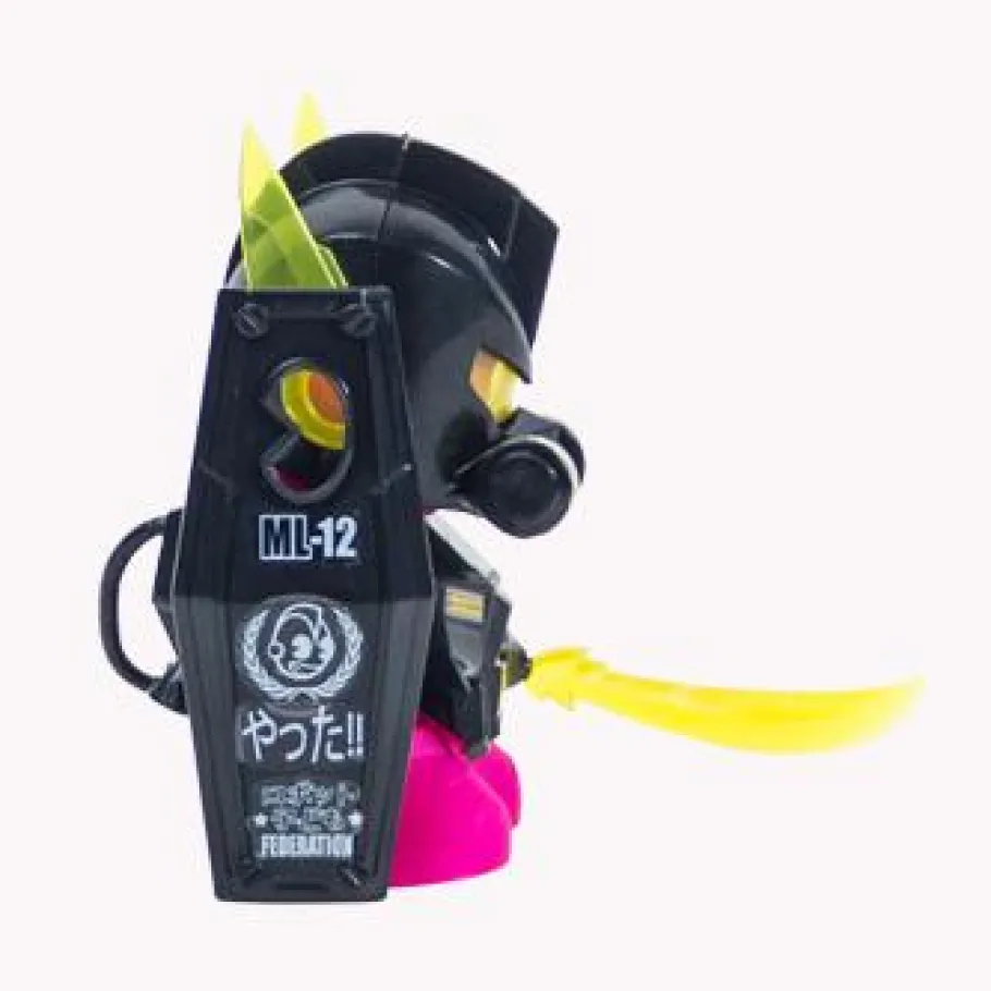 Designer Vinyl>Kidrobot - Bot Mini Dam Gun 3" Black Edition Vinyl Figure